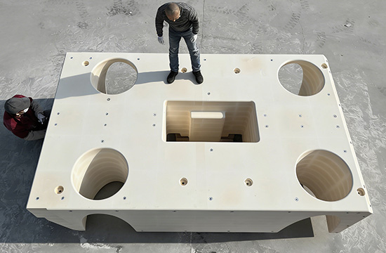 固体浮材应用于综合浮标